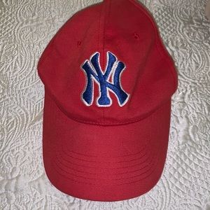 NY Yankees red, white and blue hat!